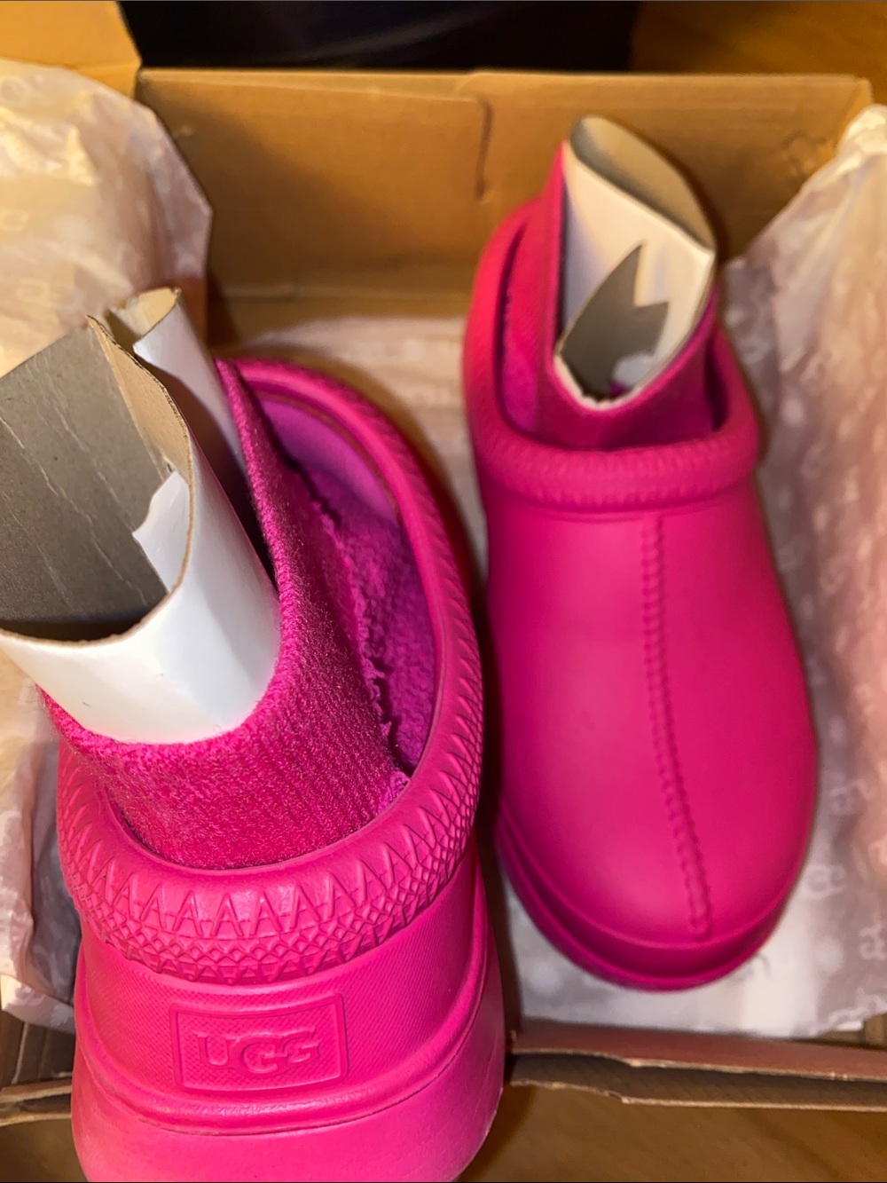 UGG Hot Pink Tasman X, Slip-On Clog - Picture 2 of 6